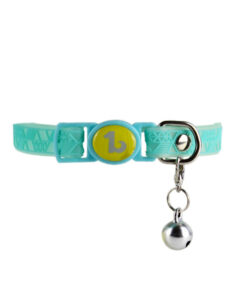 Vòng cổ cho mèo Be One Breed Silicone Cat Collar Turquoise