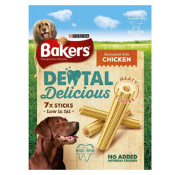 Xương gặm sạch răng cho chó Bakers Dental Delicious Large Chicken