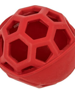 Bóng đồ chơi cho chó 3 Peaks Rubber Caged Rope Ball Dog Toy