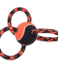 Đồ chơi cho chó 3 Peaks Mega Ball and Rope Dog Toy
