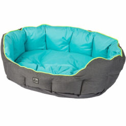 Nệm cho chó 3 Peaks Turquoise Nevis Scalloped Dog Bed Large