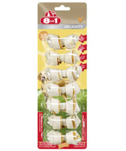 Xương gặm cho chó 8in1 Delights Bones Extra Small 7 pack
