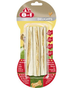 Xương gặm cho chó 8in1 Delights Bones Sticks 3 pack