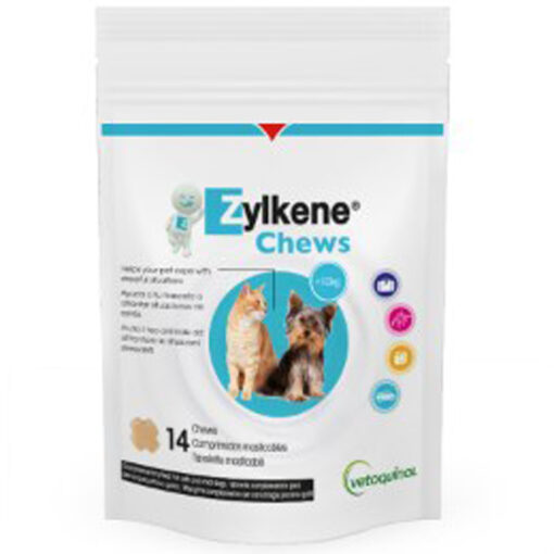 Thức ăn bổ sung cho chó mèo Zylkene 75mg for Small Dogs and Cats 14 Chews